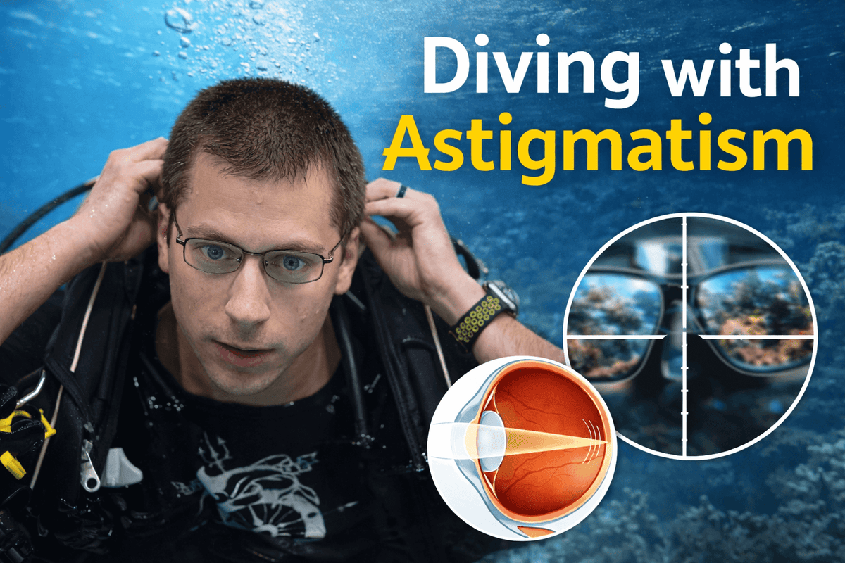 Diving Eye Diving with Astigmatism: How Prescription Dive Glasses Help You See Cl ...