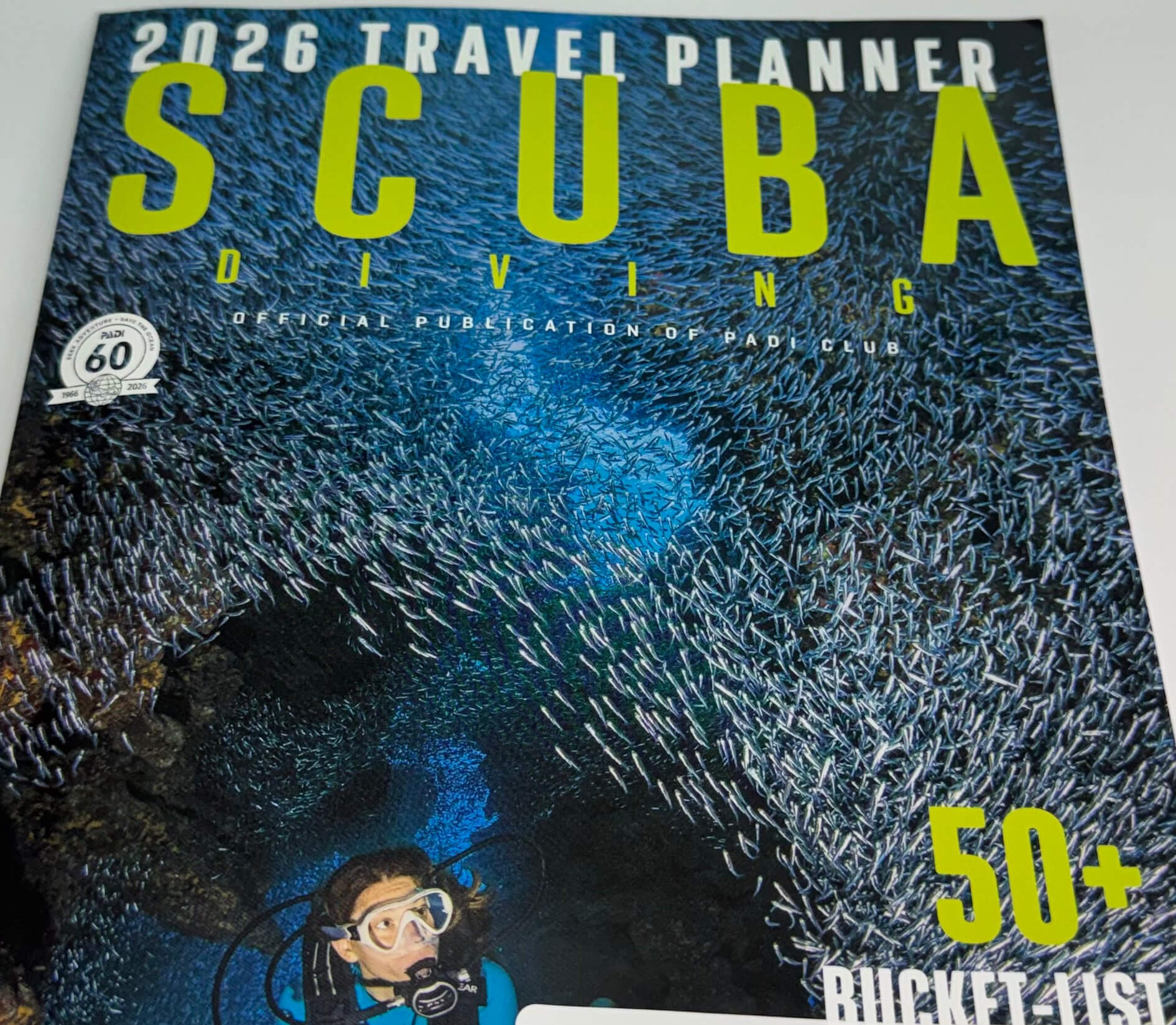 2026 Scuba Diving Magazine Cover
