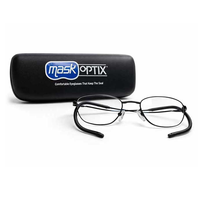 Maskoptix Prescription Diving Glasses EAB-14 - Matte Black