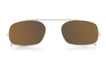 EAB-16 Sunclip clip-on sunglasses – front view
