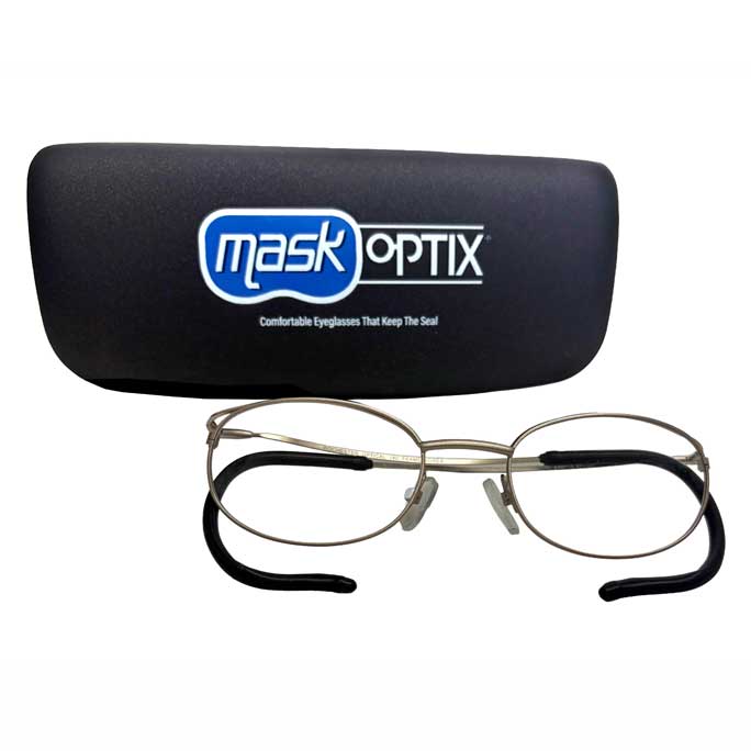 Maskoptix Prescription Diving Glasses EAB-15-Matte Black