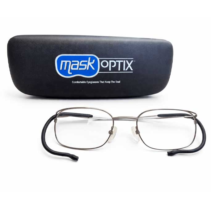Maskoptix Prescription Diving Glasses EAB-16-Matte Black