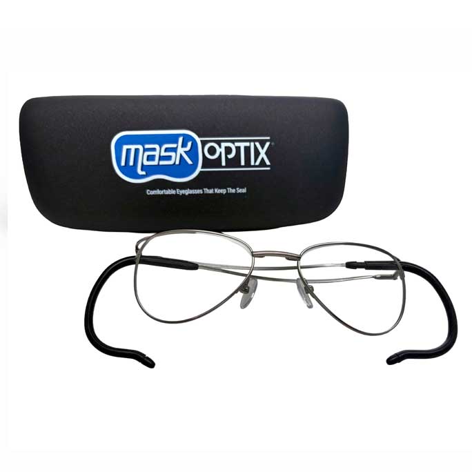 Maskoptix Prescription Diving Glasses EAB-21 - Matte Black