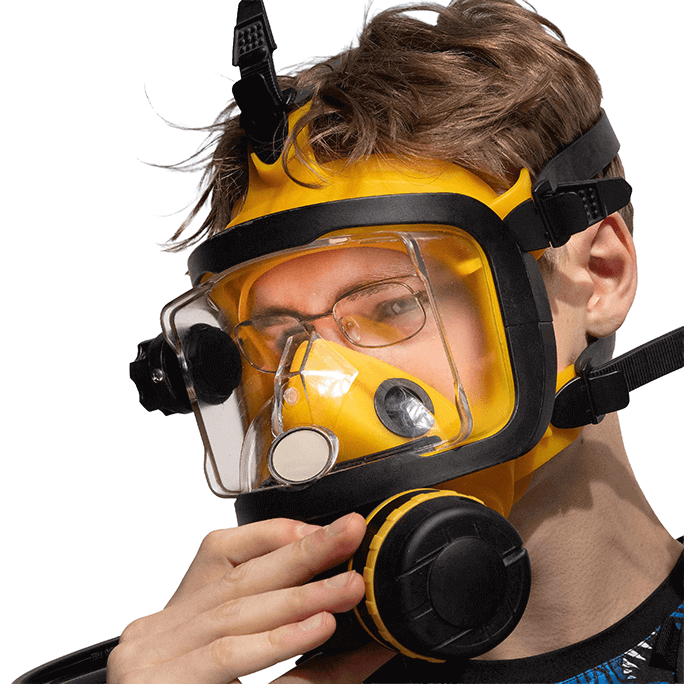 Maskoptix Prescription Diving Glasses EAB-8-Matte Black